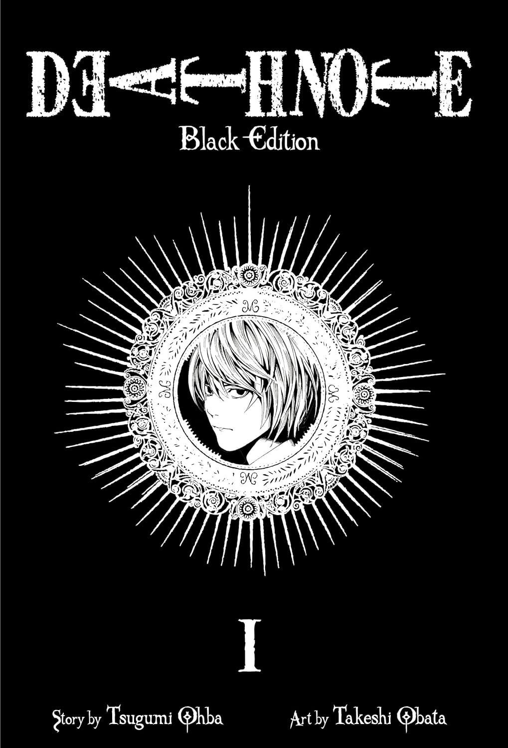Death Note Volume 1 & 2 with Black Sprayed Edges, Tsugumi Ohba - Paperback