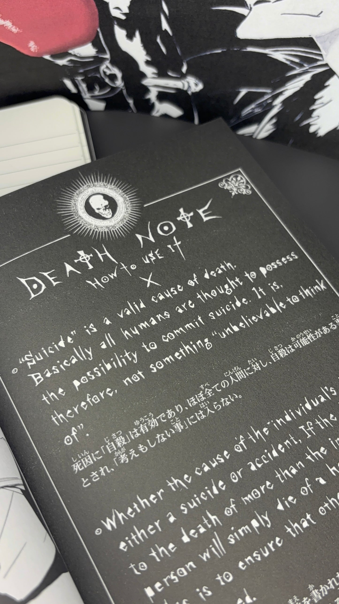 Death Note Volume 1 & 2 with Black Sprayed Edges, Tsugumi Ohba - Paperback