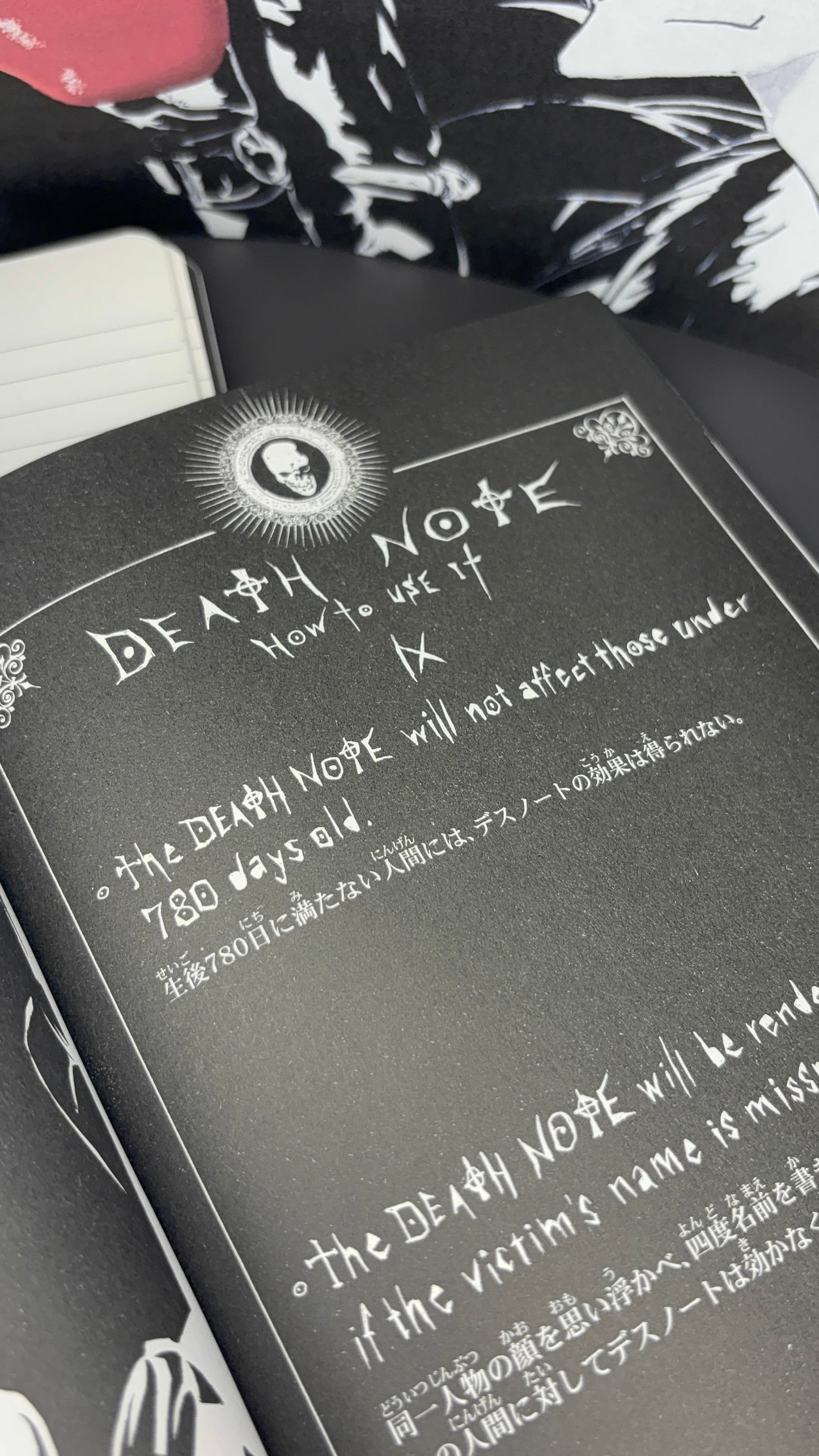 Death Note Volume 1 & 2 with Black Sprayed Edges, Tsugumi Ohba - Paperback
