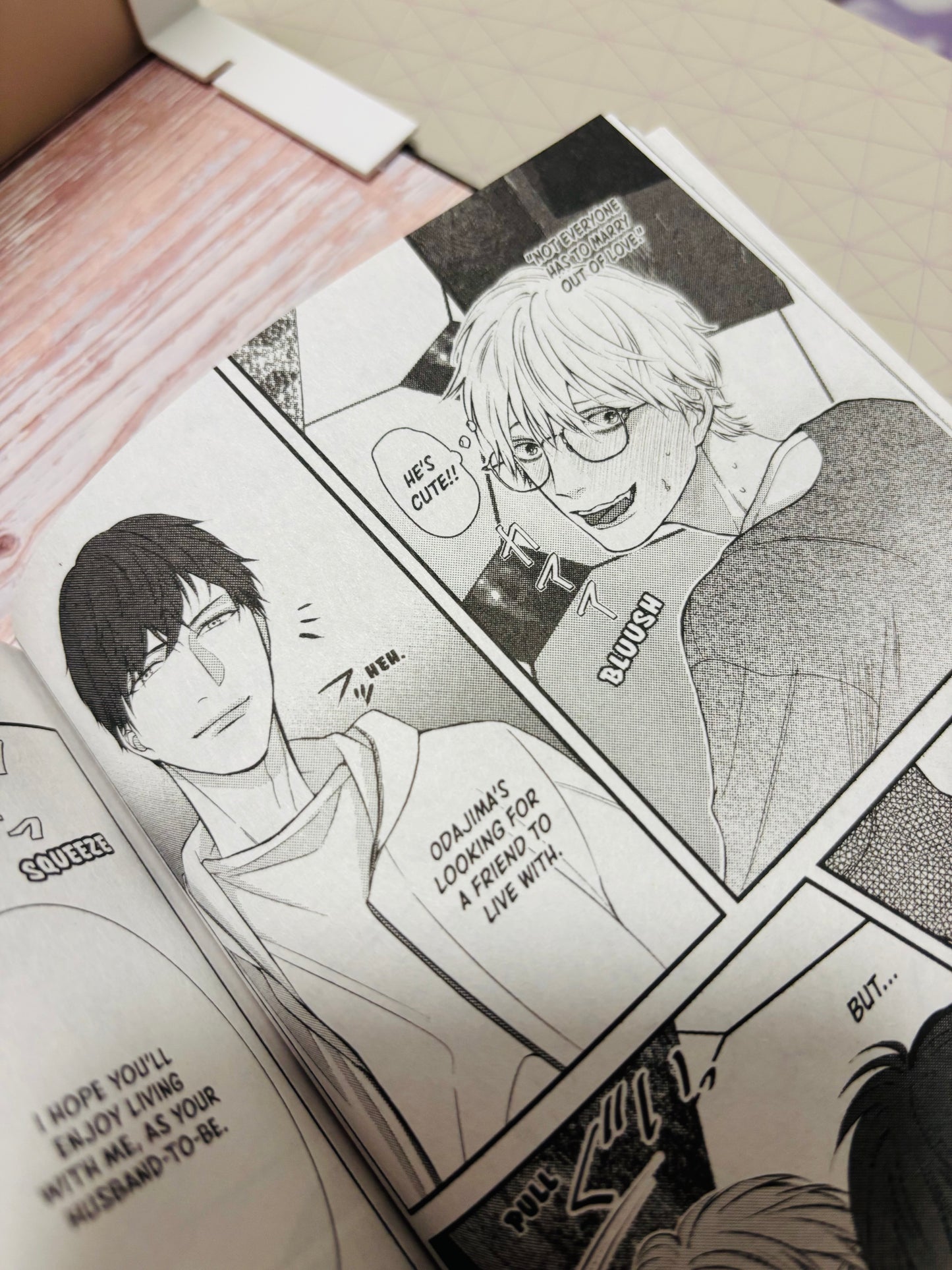 Sweet or Bitter Love, BL, Manga