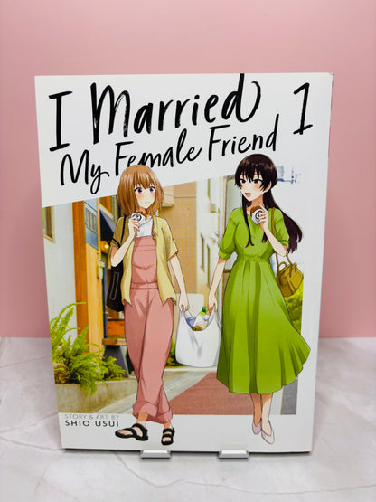 I Married My Female Friend Volume 1, Manga books