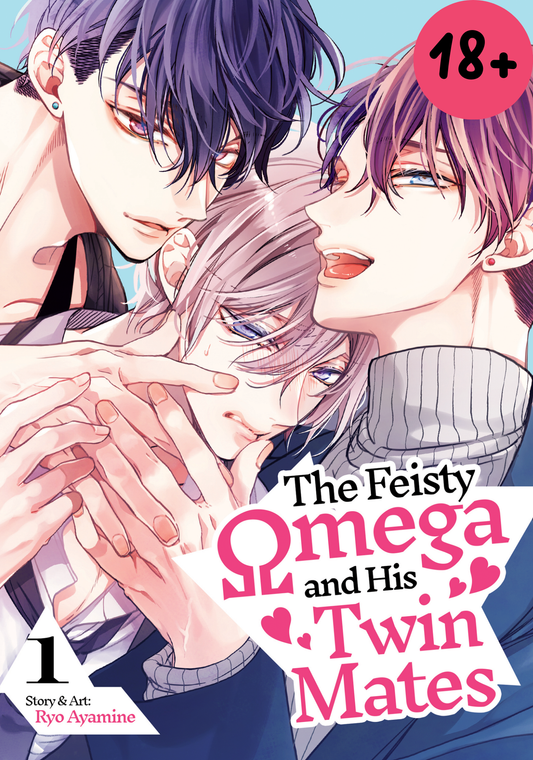 The Feisty Omega and His Twin Mates Vol. 1 (Spicy Manga)
