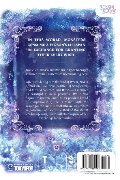 My Contract With the Apothecary Monster, Volume 1, Manga